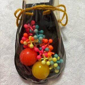 Colorful Jacks and Balls Set